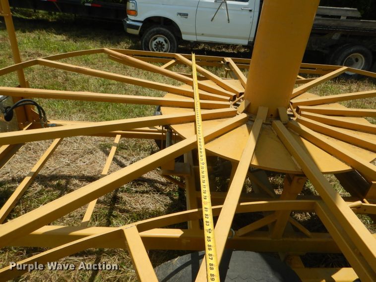 image for item HM9685 O'Connell Farm Drainage Plows The O'Connell Super Stringer reel trailer