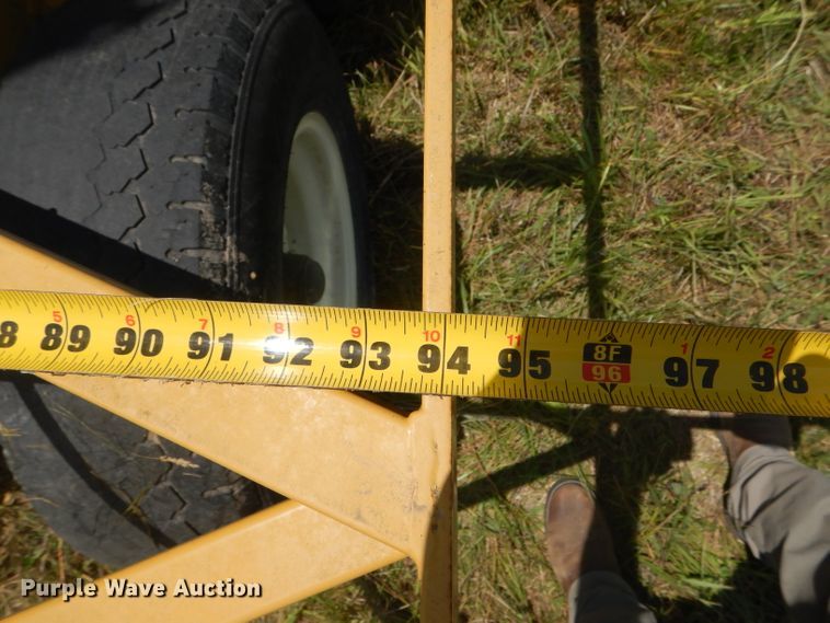image for item HM9685 O'Connell Farm Drainage Plows The O'Connell Super Stringer reel trailer