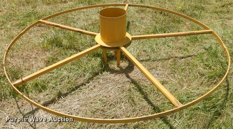 image for item HM9685 O'Connell Farm Drainage Plows The O'Connell Super Stringer reel trailer