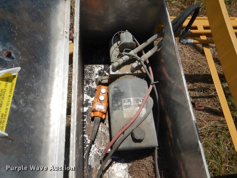 image for item HM9685 O'Connell Farm Drainage Plows The O'Connell Super Stringer reel trailer