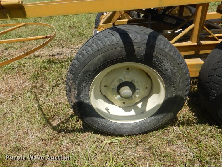 image for item HM9685 O'Connell Farm Drainage Plows The O'Connell Super Stringer reel trailer