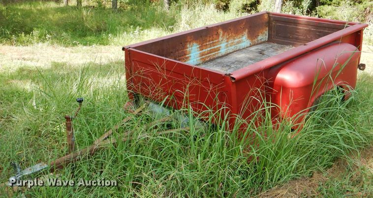 image for item HR9541 Shop built utility trailer