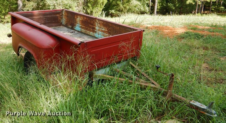 image for item HR9541 Shop built utility trailer