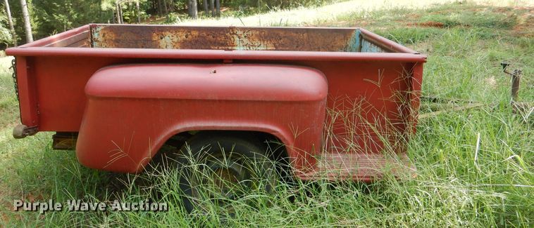 image for item HR9541 Shop built utility trailer