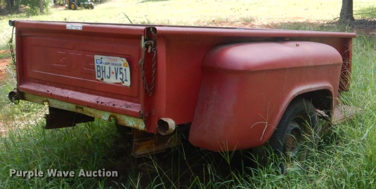 image for item HR9541 Shop built utility trailer