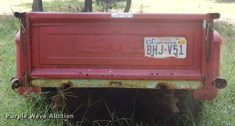 image for item HR9541 Shop built utility trailer