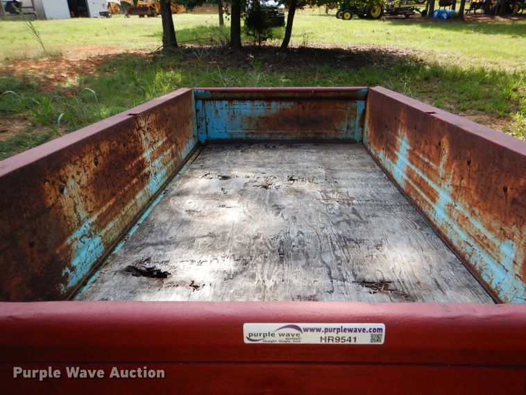 image for item HR9541 Shop built utility trailer