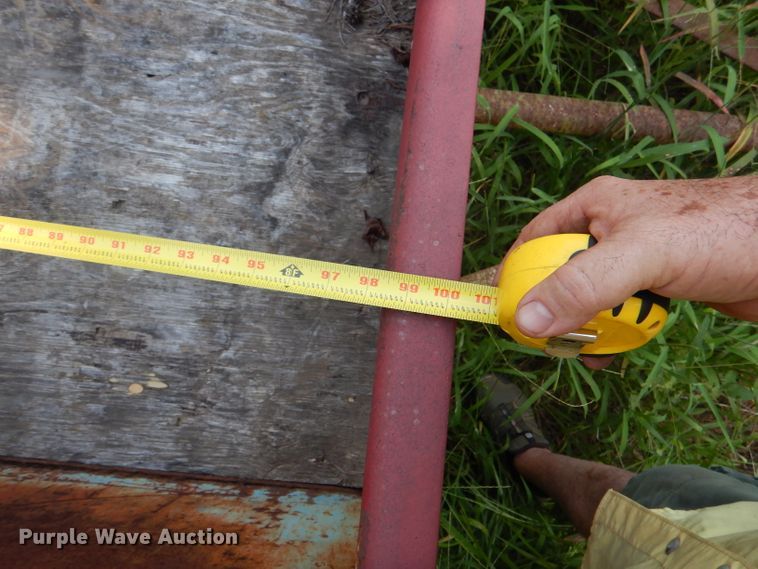 image for item HR9541 Shop built utility trailer