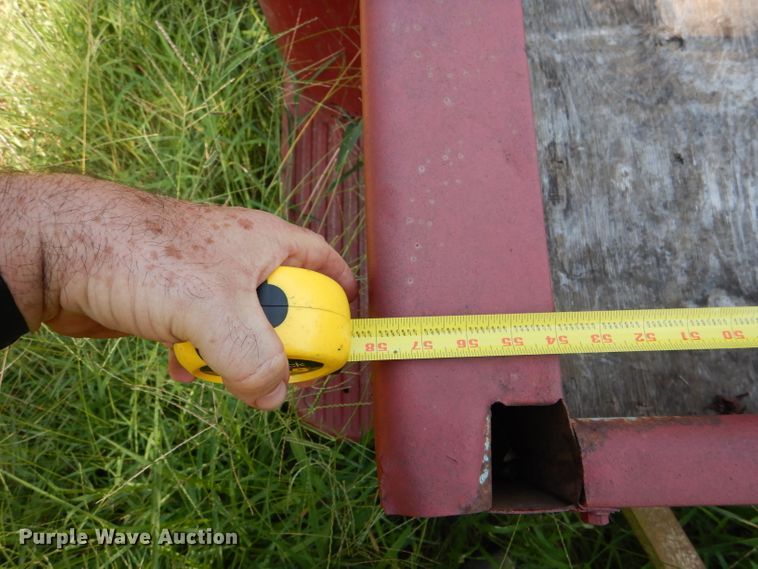 image for item HR9541 Shop built utility trailer