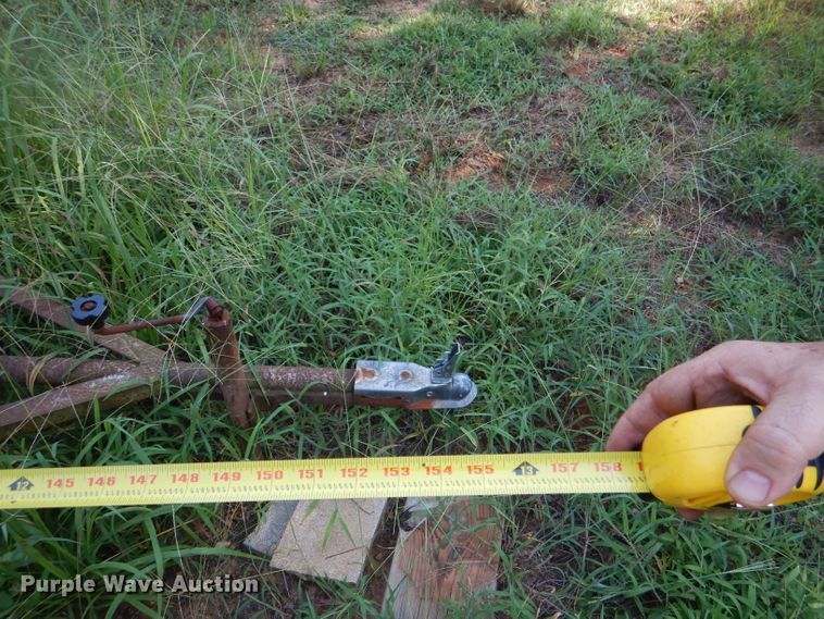 image for item HR9541 Shop built utility trailer