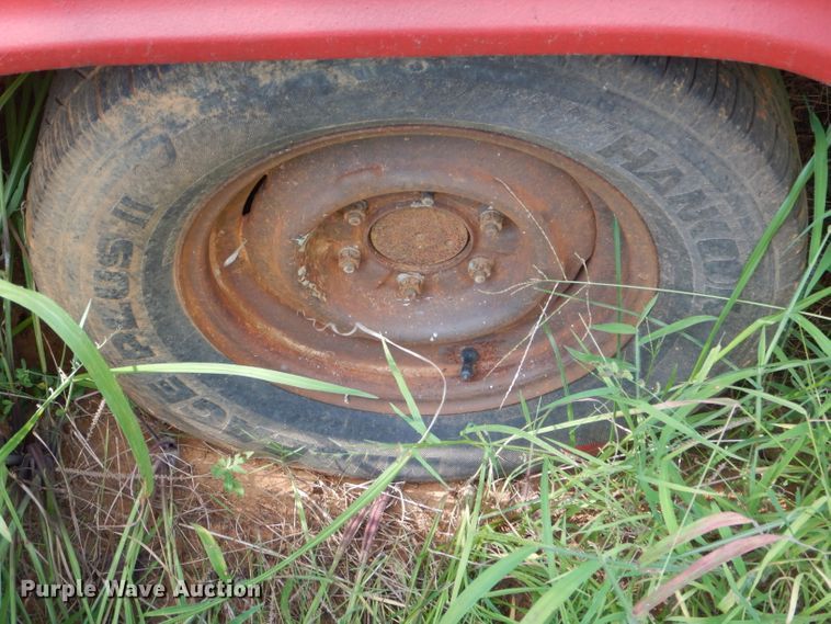 image for item HR9541 Shop built utility trailer