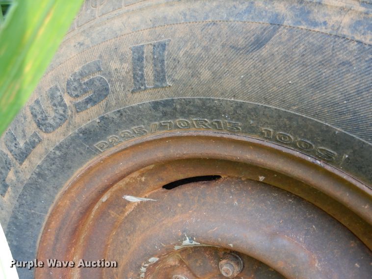 image for item HR9541 Shop built utility trailer