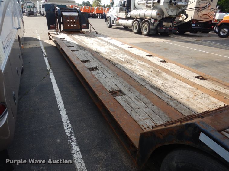 image for item DA8406 2014 Fontaine LXL low boy equipment trailer