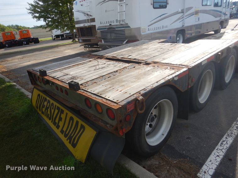 image for item DA8406 2014 Fontaine LXL low boy equipment trailer