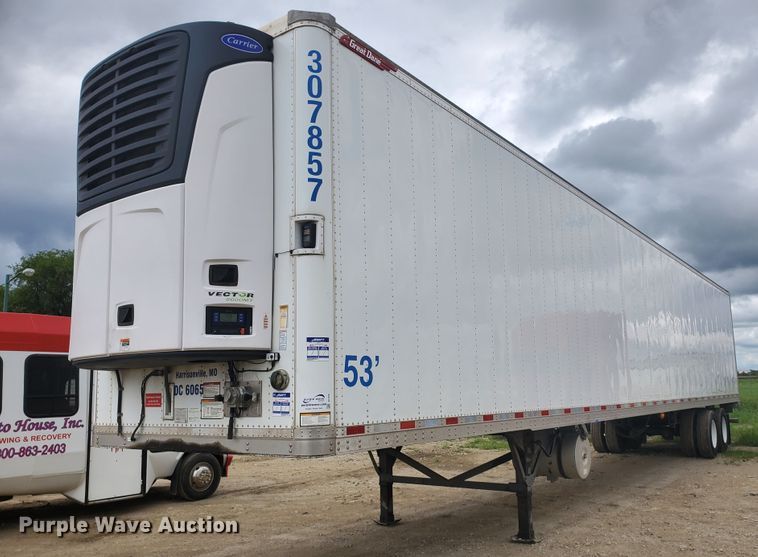 image for item DF7528 2016 Great Dane 30844 refrigerated van trailer
