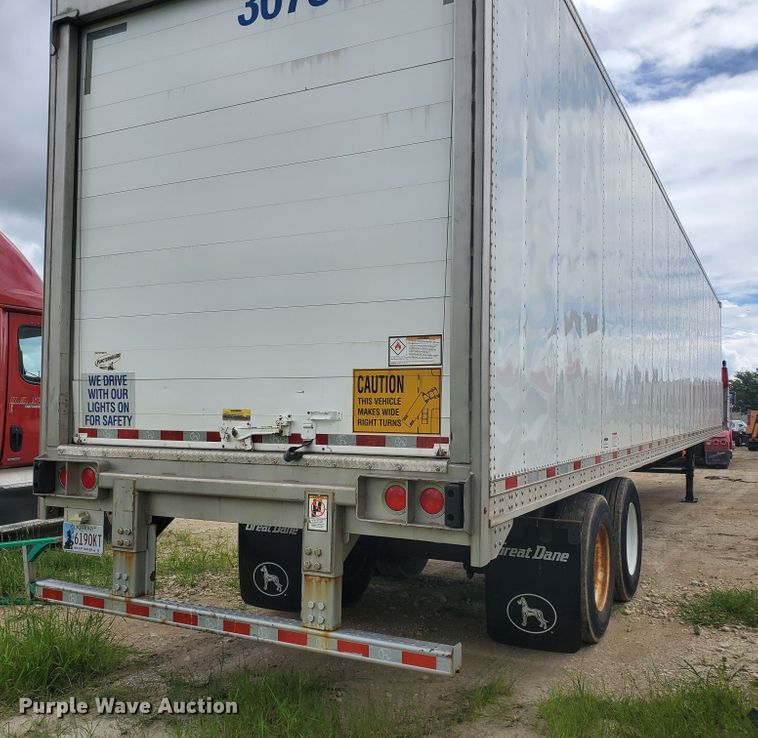 image for item DF7528 2016 Great Dane 30844 refrigerated van trailer
