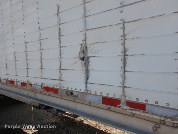 image for item DG6971 2015 Wilson DWH-500 double hopper bottom grain trailer