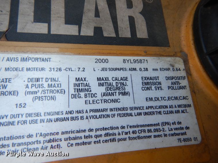 image for item DG6974 2001 GMC C7500  bucket truck