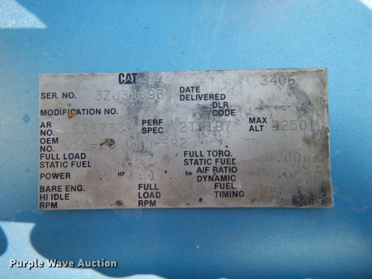 image for item DH6591 1993 Peterbilt 379  semi truck