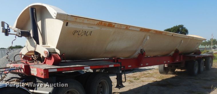 image for item DH6596 2018 Puma TD2350 side dump trailer
