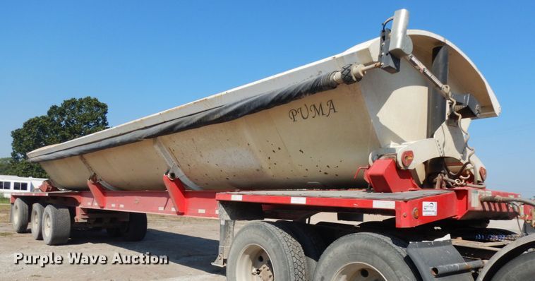 image for item DH6596 2018 Puma TD2350 side dump trailer