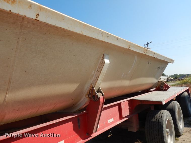 image for item DH6596 2018 Puma TD2350 side dump trailer