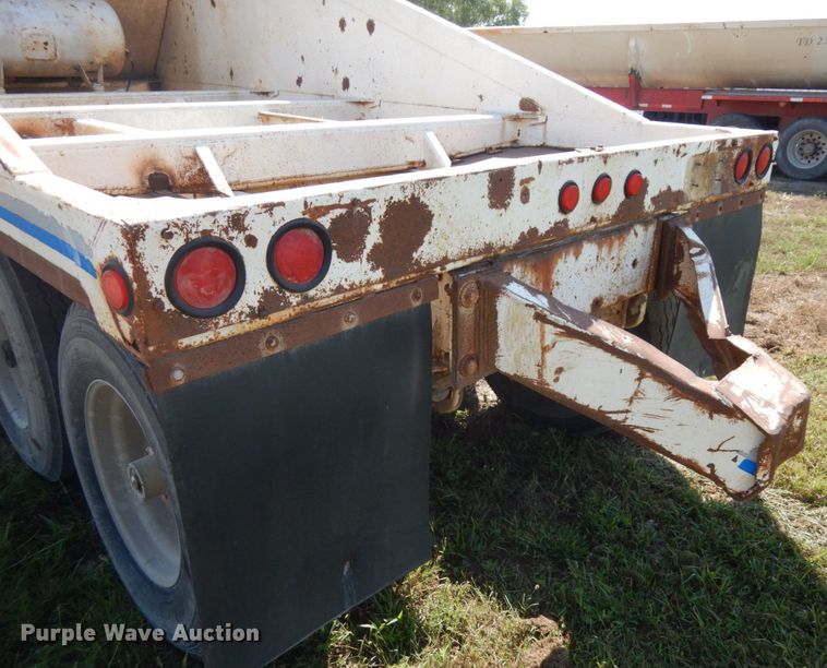 image for item DH6599 1993 Ranch 20423 bottom dump trailer