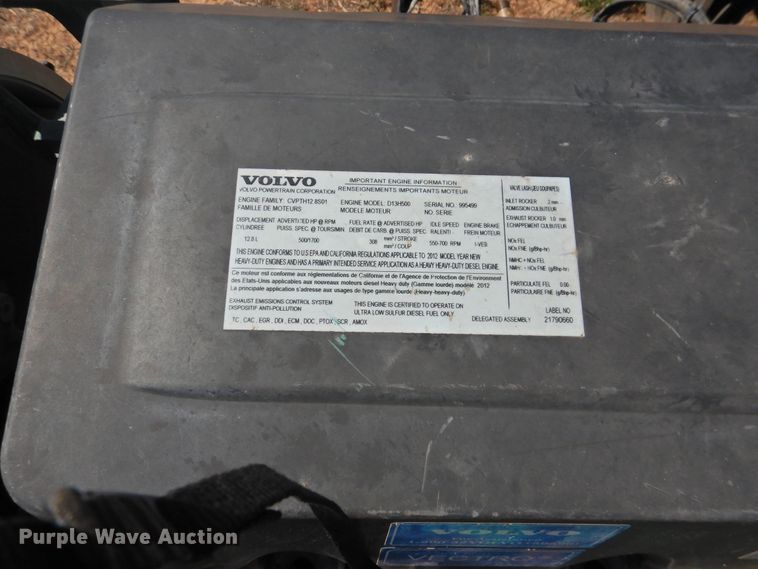 image for item DI0233 2013 Volvo VNL  semi truck