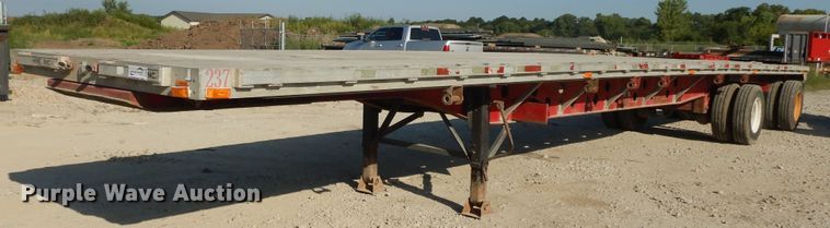 image for item DI7644 1998 Transcraft Eagle W248X102 flatbed trailer