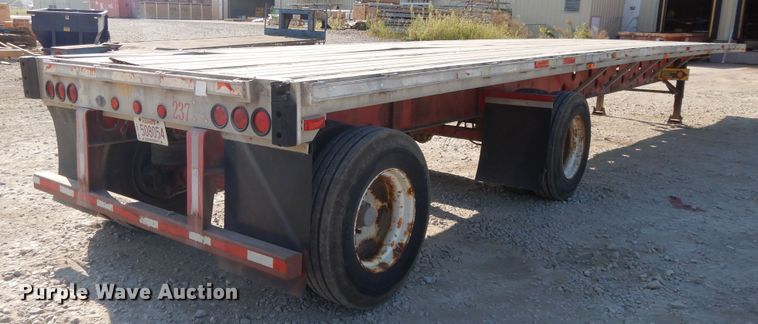 image for item DI7644 1998 Transcraft Eagle W248X102 flatbed trailer