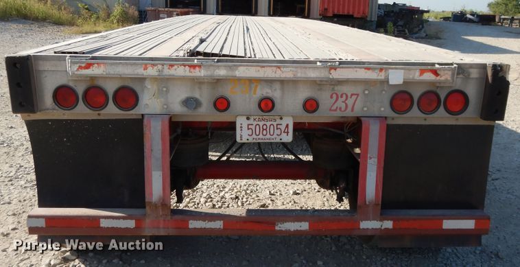 image for item DI7644 1998 Transcraft Eagle W248X102 flatbed trailer