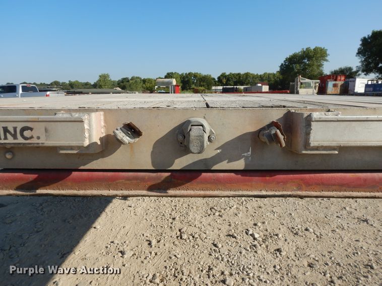 image for item DI7644 1998 Transcraft Eagle W248X102 flatbed trailer