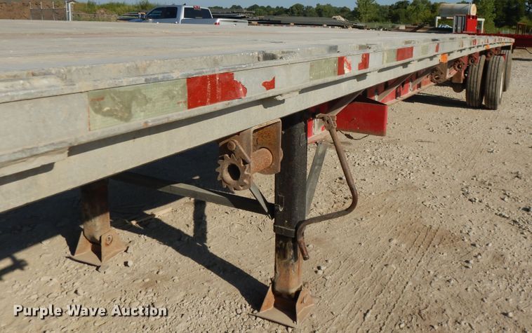 image for item DI7644 1998 Transcraft Eagle W248X102 flatbed trailer