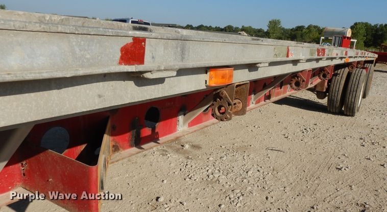 image for item DI7644 1998 Transcraft Eagle W248X102 flatbed trailer