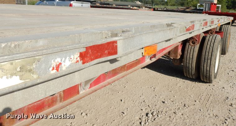 image for item DI7644 1998 Transcraft Eagle W248X102 flatbed trailer