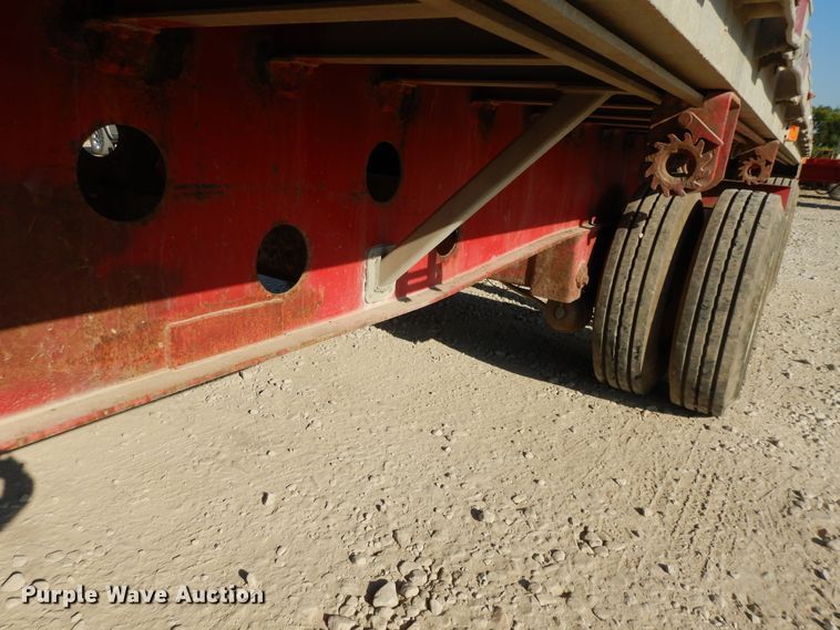 image for item DI7644 1998 Transcraft Eagle W248X102 flatbed trailer