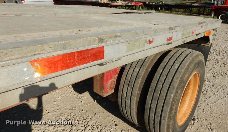 image for item DI7644 1998 Transcraft Eagle W248X102 flatbed trailer