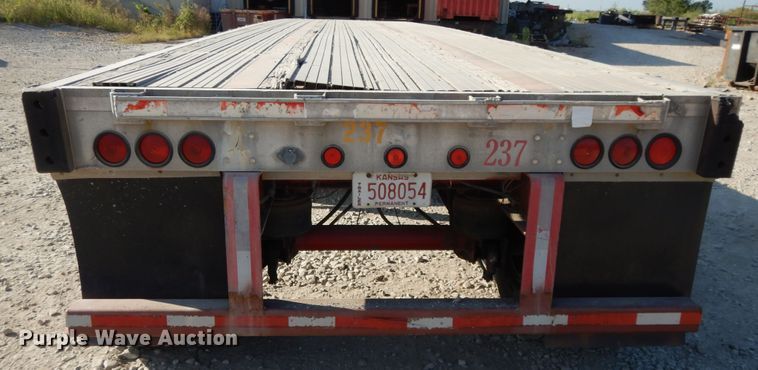 image for item DI7644 1998 Transcraft Eagle W248X102 flatbed trailer