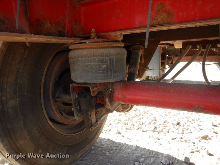 image for item DI7644 1998 Transcraft Eagle W248X102 flatbed trailer