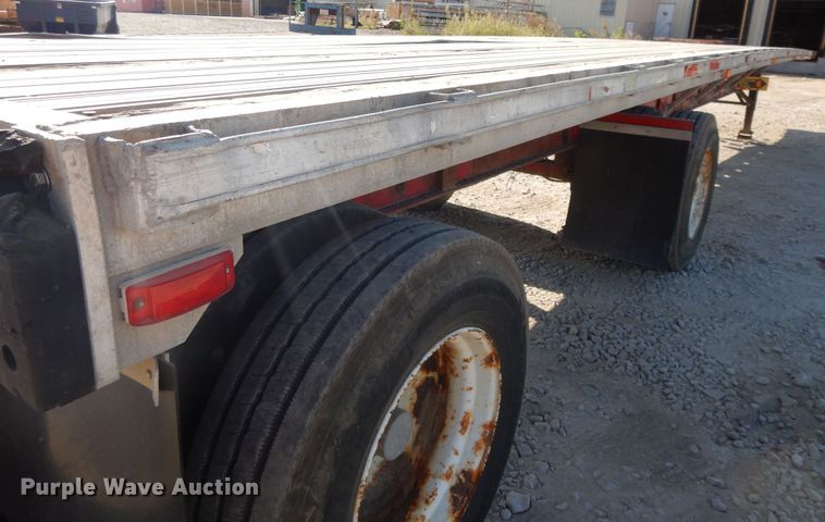 image for item DI7644 1998 Transcraft Eagle W248X102 flatbed trailer