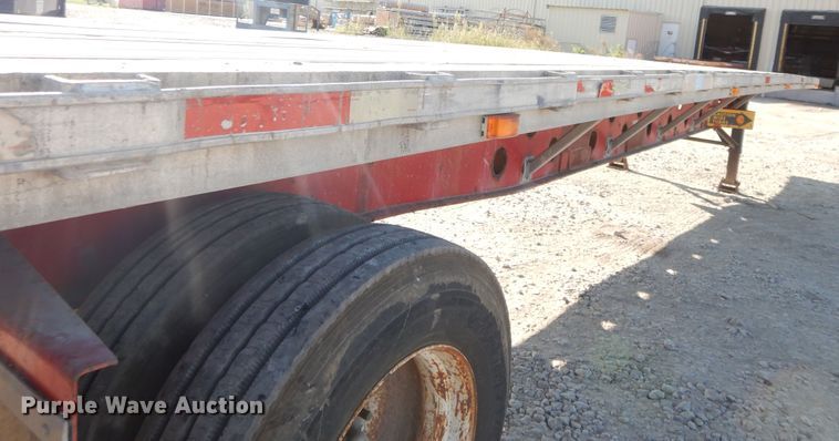 image for item DI7644 1998 Transcraft Eagle W248X102 flatbed trailer