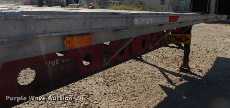 image for item DI7644 1998 Transcraft Eagle W248X102 flatbed trailer