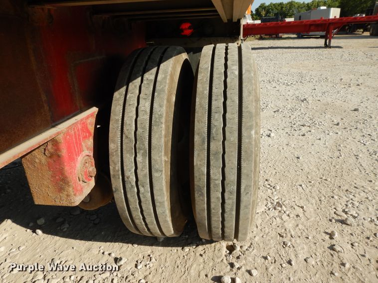 image for item DI7644 1998 Transcraft Eagle W248X102 flatbed trailer