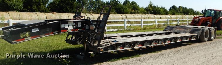 image for item DI8265 2006 Witzco RG35 lowboy equipment trailer