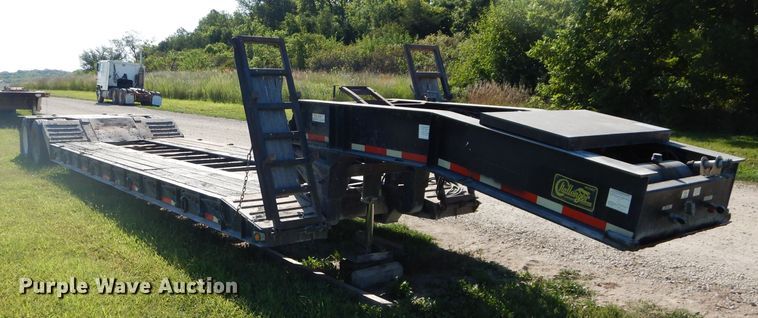 image for item DI8265 2006 Witzco RG35 lowboy equipment trailer