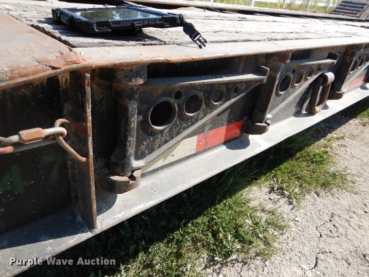 image for item DI8265 2006 Witzco RG35 lowboy equipment trailer