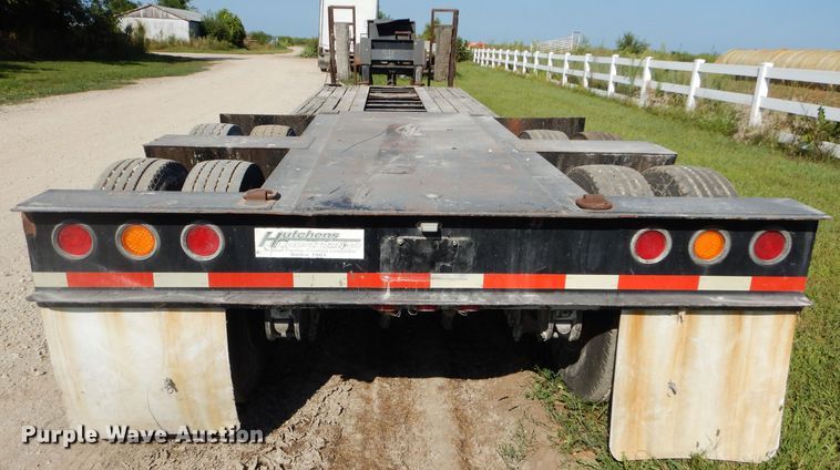 image for item DI8265 2006 Witzco RG35 lowboy equipment trailer