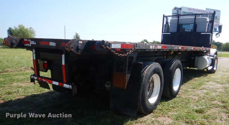 image for item GM9096 2007 Kenworth T800  flat dump bed truck