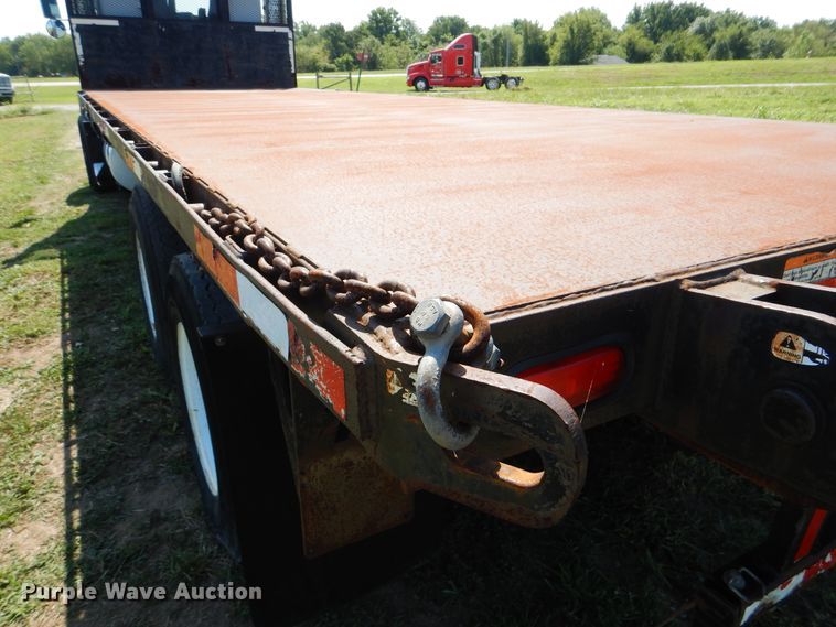 image for item GM9096 2007 Kenworth T800  flat dump bed truck