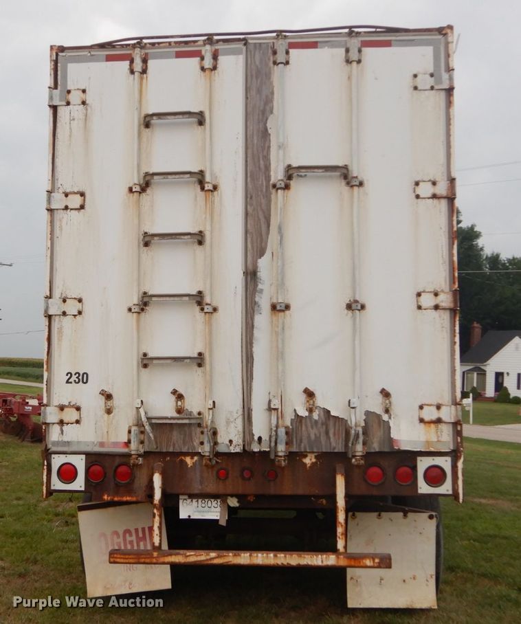 image for item GR9803 1987 Wilkens 0K2A53JC0BX walking floor trailer